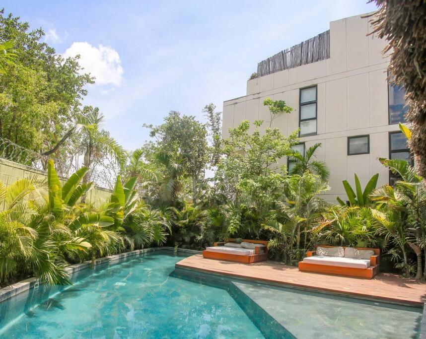 Dhalia - Private Roof With Pool & Beach Club Access Tulum Exterior foto